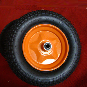 Roue en caoutchouc pneumatique de <span class=keywords><strong>brouette</strong></span> 14 ''3.50-8/<span class=keywords><strong>chariot</strong></span> à main 350-8 pneu - Product Image 3