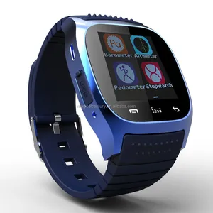 Su geçirmez Smartwatch M26 akıllı saat ile Alitmeter müzik çalar pedometre