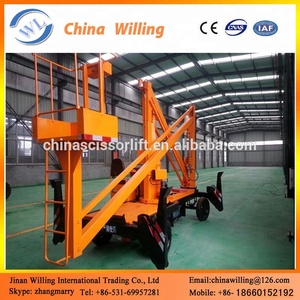 Plataforma de trabajo aérea para mantenimiento de alumbrado público, elevador de brazo, recolector de cerezas, utilizado para mantenimiento de farolas con CE/ISO - Product Image 4