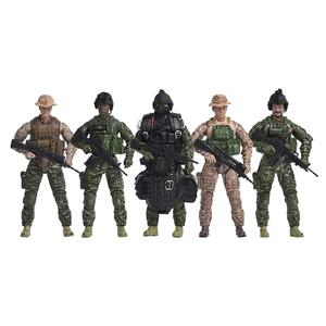 Figurines d'<span class=keywords><strong>action</strong></span> de soldats spéciaux de haute qualité, très vendues, jouets militaires en PVC, mini-soldats, soldats en plastique, jouets d'armée - Product Image 4