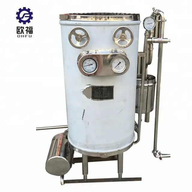 Skala Kecil 500-1000L Per Jam UHT Pabrik Pengolahan Susu UHT Milk Sterilizer Machine