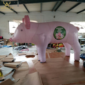 Costume gonflable pour adulte, de peppa <span class=keywords><strong>pig</strong></span>, mascotte d'animaux, pour décoration de fête - Product Image 2