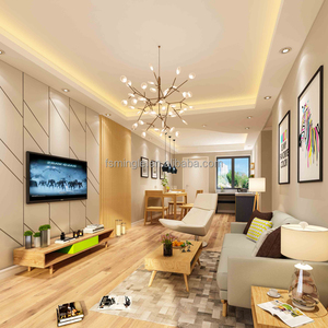 Cadena comercial edificio de apartamentos con tipo económico muebles del dormitorio con metal flor - Product Image 3