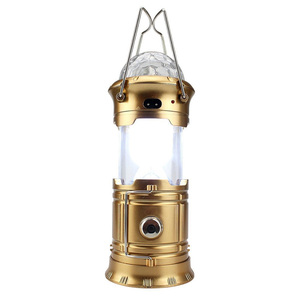 Lanterne de camping portable rechargeable Goldmore 6W 3 en 1 LED Crystal Magic Ball pour extérieur - Product Image 2