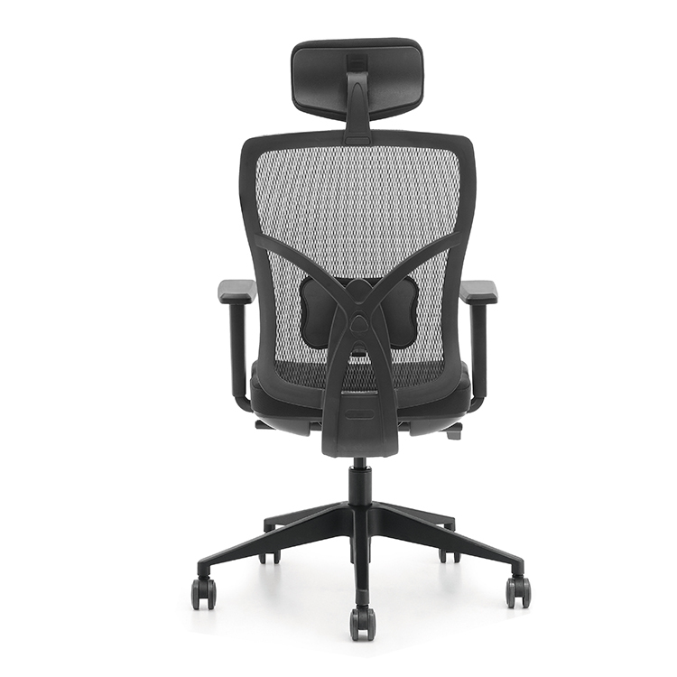 Mesh lumbar support back design ergonomic swivel chair computer