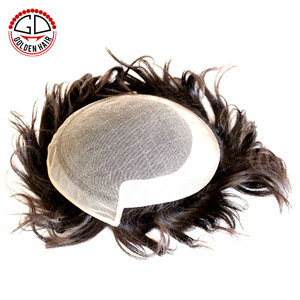 Capelli umani di alta qualità capelli neri capelli corti per gli uomini - Product Image 4