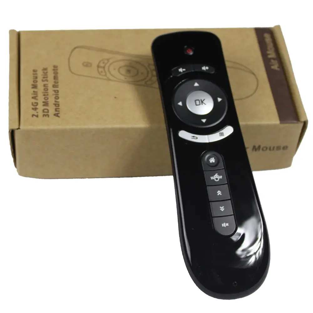 Mando a distancia T2 Air Mouse 2,4G 3D, control remoto para Dispositivo de TV inteligente, reproductor multimedia