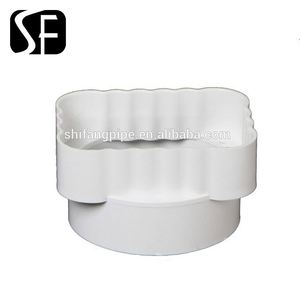 Chất Lượng Cao 5.2Inch/7Inch Trắng Đen Xám PVC Rain <span class=keywords><strong>Gutter</strong></span> Double Y Loại Tee - Product Image 6