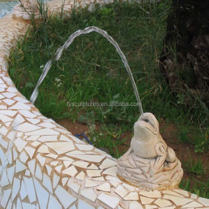 <span class=keywords><strong>Fuente</strong></span> de agua de piedra arenisca para decoración de patio, escultura de <span class=keywords><strong>rana</strong></span> animal para exteriores, venta al por mayor - Product Image 6