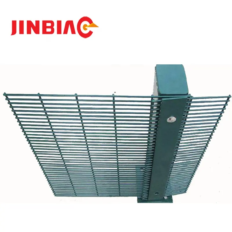 JINBIAO professional manufacturer 4x4 welded wire mesh fencewire mesh fence for boundary wall