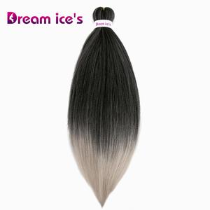 Estensioni per Capelli Sintetiche a <span class=keywords><strong>Treccia</strong></span> Crochet Dream Ice, Vendita all'Ingrosso, Trama <span class=keywords><strong>Singola</strong></span>, MOQ 1 Pezzo - Product Image 3