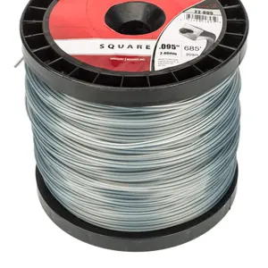 Das hochwertige Metall Stahl Trimmer Linie Unkraut fresser Nylon Mono filament für Trimmer verwendet