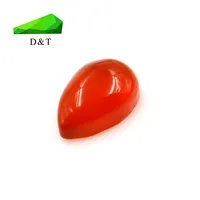 Di alta qualità naturale forma di pera rosso agata allentati della pietra preziosa per monili