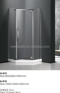 Piedra Artificial bandeja 3 panel pivote <span class=keywords><strong>ducha</strong></span> corredera puerta de cristal con <span class=keywords><strong>accesorios</strong></span> - Product Image 6