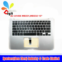 Nouveau boîtier supérieur A1466 pour Macbook Air 13 "A1466 Topcase UK Layout boîtier supérieur milieu 2013 début 2014 2015 MD760 MD761