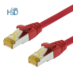 1 قدم 3 قدم 50 قدم أبيض Cat6a SFTP STP كابلات التصحيح رقيقة 24awg RJ45 موصل UTP درع 6 بوصة سعر مواصفات Cat6a التصحيح الحبل