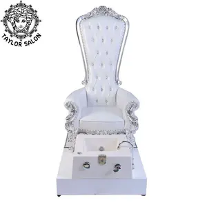 2020 wholesales beauty nail salon high back throne footbath spa manicure and pedicure chair for sale