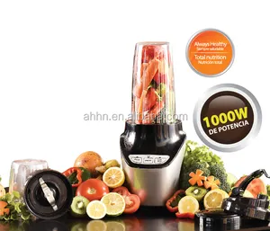 Nutrizione Estrattore Frullatore 1000W 800ml tazza Di Succo Frullatore Spremiagrumi 8 in 1 Commerciale di Plastica in Acciaio Inox 1 ANNO di Trasporto pezzi di Ricambio