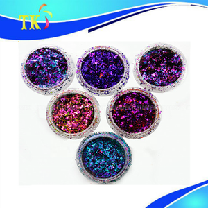 Camaleón mágico de cristal con pigmentos que cambian de color, escamas de camaleón para nail art, gran popular, venta al por mayor - Product Image 5
