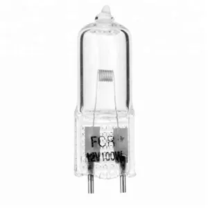 Lampu Proyektor Bohlam Halogen FCR 100W 12V GY6.35 Lampu Kapsul