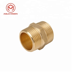 3/4 "сантехника компрессионная латунная Шестигранная ниппель - Product Image 1