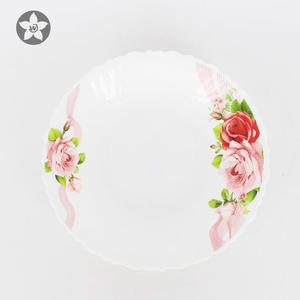 الشركة المصنعة المورد أطقم أواني تقديم الطعام والأواني الزجاجية الأسهم أواني زجاجية من الأوبال لوحة حساء - Product Image 2