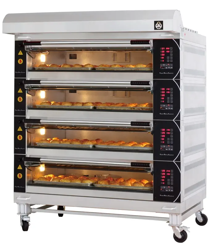 Southstar Oven Dek Mesin Panggang Roti Industri Penampilan Elegan