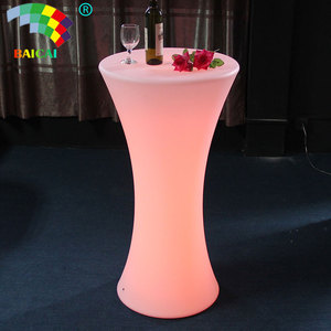 Waterproof Glowing LED Bar Furniture LED Illuminated <strong>Table</strong> Light <strong>up</strong> Cocktail Bar <strong>Table</strong> and Chairs - Product Image 4