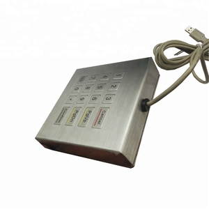 4*4 Phím Bàn Phím Kim Loại Để Bàn Bằng Thép Không Gỉ Cho Máy - Product Image 5