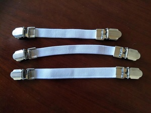 3 Pcs/Set Attaches pour couverture de planche à repasser, pinces élastiques pour draps de lit, porte-draps de lit - Product Image 2