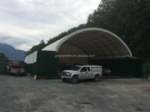 Refugio <span class=keywords><strong>de</strong></span> contenedores <span class=keywords><strong>de</strong></span> toldo <span class=keywords><strong>de</strong></span> acero industrial grande resistente para almacenes - Product Image 3