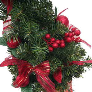 JINTAI - Árbol <span class=keywords><strong>de</strong></span> <span class=keywords><strong>Navidad</strong></span> Artificial <span class=keywords><strong>de</strong></span> PVC Ecológico, Mini Árbol <span class=keywords><strong>de</strong></span> <span class=keywords><strong>Navidad</strong></span> <span class=keywords><strong>de</strong></span> <span class=keywords><strong>Mesa</strong></span> para Exteriores con Nieve, Adorno Navideño - Product Image 3