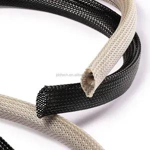 Factory direct sale PET braided expandable sleeving