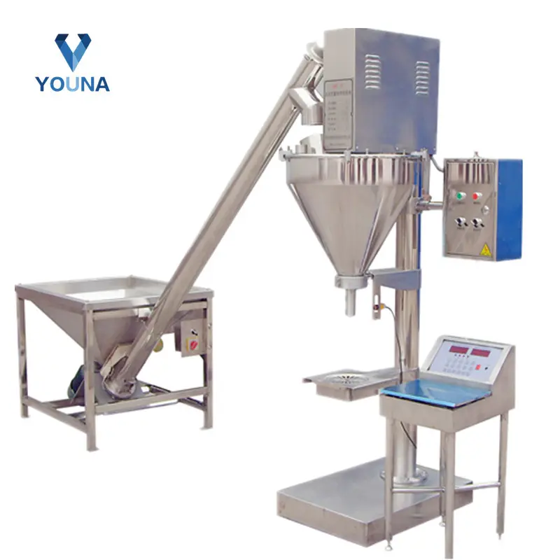 High Efficiency Auger Powder Dosing Filling Machine 50-5000g Weighing and Filling with 304 stainless steel material