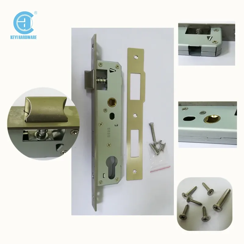 Keyi metal a2585 mortise porta fechadura corpo