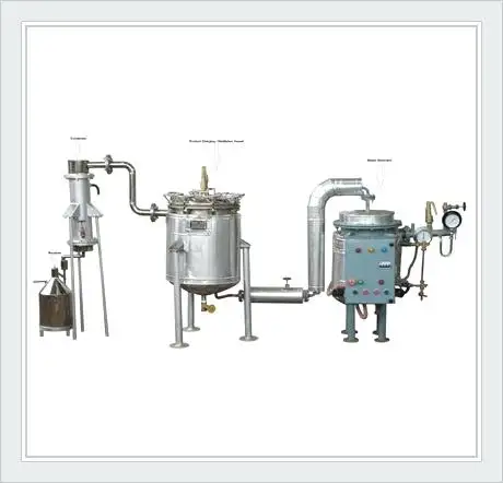 1000L steam distillation essential oil extraction machine