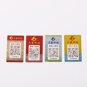 Giấy Dính Tùy Chỉnh Mới Nhất Từ Nhà Máy Giấy Chống Giả Chất Lượng Hàng Đầu Nhãn Dán Ảnh Ba Chiều Nhãn Bảo Đảm Làm Mã Qr - Product Image 2