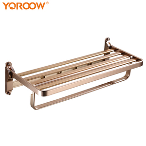 Luxury Hotel Sử Dụng Bath Phần Cứng Chủ Khăn Giá Phòng Tắm Nhôm Khăn Kệ - Product Image 2