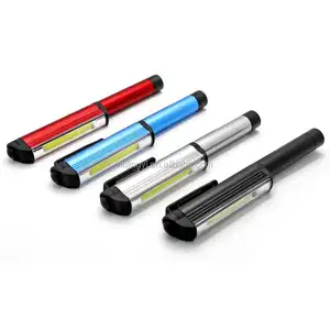 Lumen cao dẫn bút working pen AA pin mini torch cob công việc nhẹ