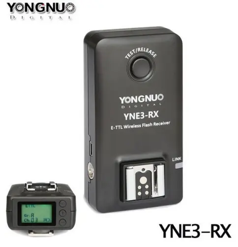 YONGNUOブランドYN-E3-RX E-TTLキヤノン用ワイヤレスフラッシュスピードライトレシーバー