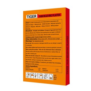 Adesivo para dor de artrite, emplastro do tigre para dor nas costas - Product Image 6