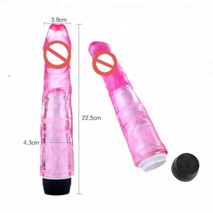 Gode Vibrateur Doux Géant Pénis Réaliste pour les Femmes <span class=keywords><strong>Vagin</strong></span> Jouets Adultes de Sexe - Product Image 4