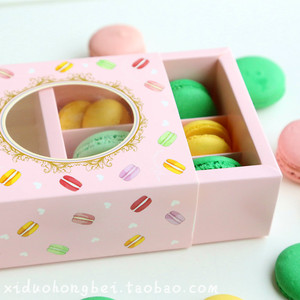Tùy chỉnh in ấn giấy bao bì <span class=keywords><strong>Macaron</strong></span> hộp bán buôn/<span class=keywords><strong>Macaron</strong></span> giấy đóng gói hộp - Product Image 2