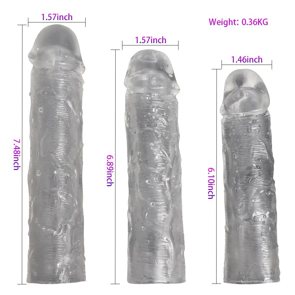 XISE sex spielzeug penis sleeve penis verlängerung kondome extender für mann penis erweiterung abdeckung