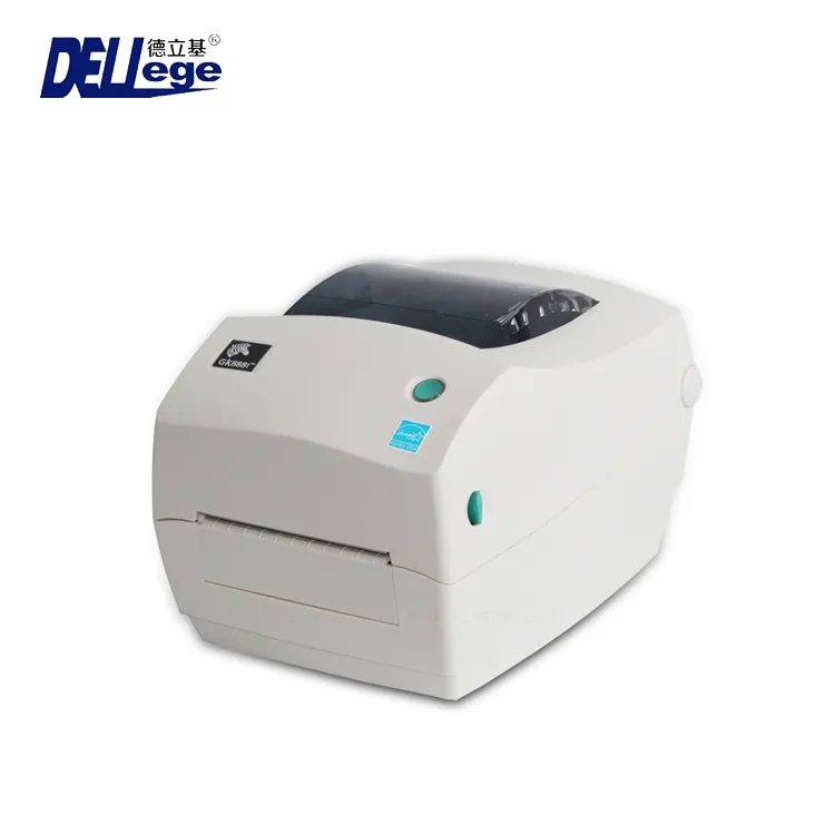 203 dpi kecepatan tinggi 4 inch stiker Zebra GK888T barcode label printer