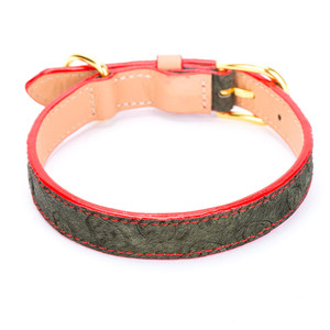 Collar de lujo personalizable para perro, con diseño de leopardo de crin, para entrenamiento de perros, productos para caminar, collares de cuero para perros - Product Image 4