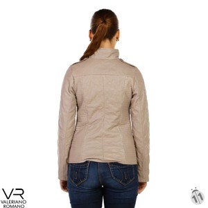 Chaqueta de Cuero de Doble Cara para Mujer, Elegante y de Alta Calidad, Valeriano Romano, Origen Turquía - Product Image 3
