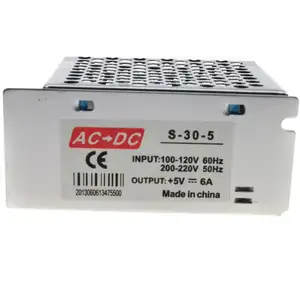 Colorful LED used dc 5v 12v 3a 36w digital power supply