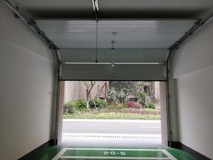 Portes de <span class=keywords><strong>garage</strong></span> sectionnelles automatiques Prix de gros Acier galvanisé avec <span class=keywords><strong>porte</strong></span> piétonne finie - Product Image 6