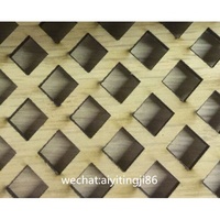 Cabinet de radiateur SG-LL148 criblage décoratif perforé 3mm et 6mm d'épaisseur MDF découpé au laser